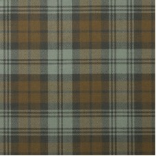 Reiver Light Weight Tartan Fabric - Black Watch Weathered